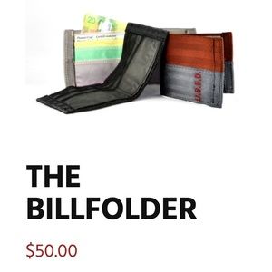 U.S.E.D. unisex seatbelt wallet